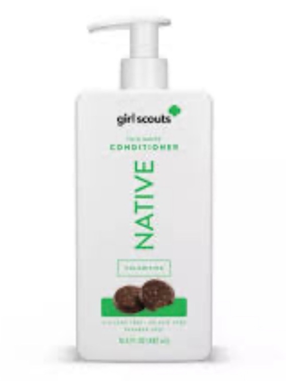 2pk Native Girl Scouts cookies thin mints scent conditioner paraben free